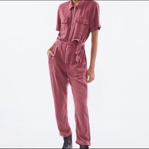 BDG Maroon Pants Jumpsuit